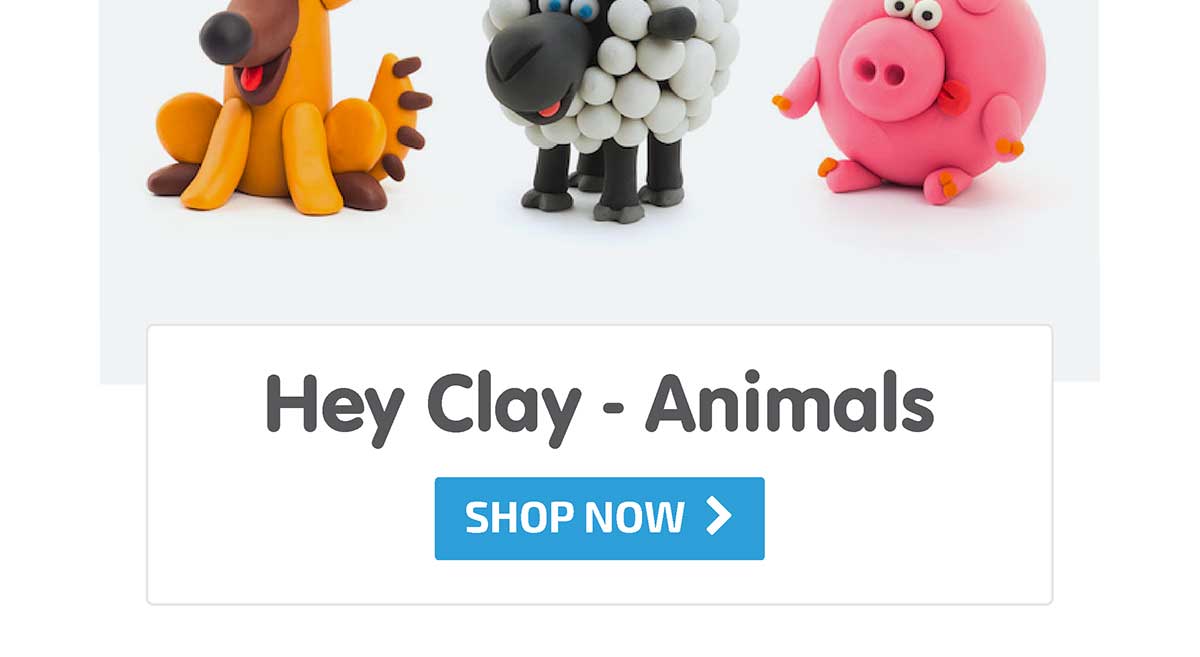 Hey Clay - Animals - Shop Now