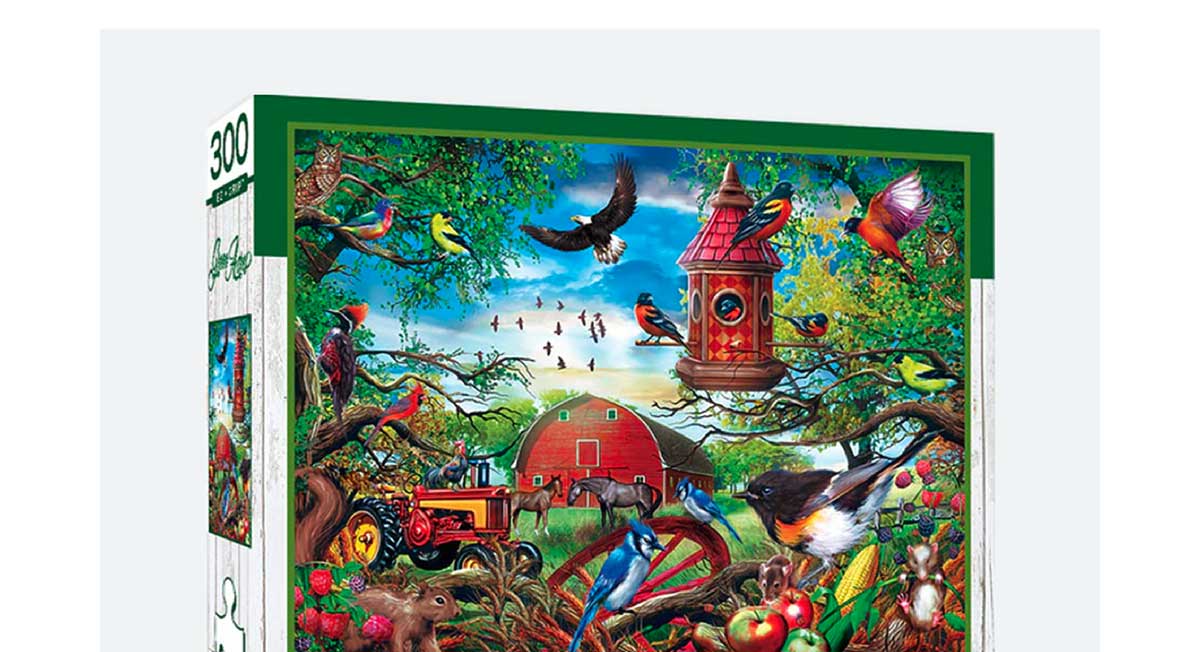 Farmland Frolic 300pc EZ Grip Puzzle