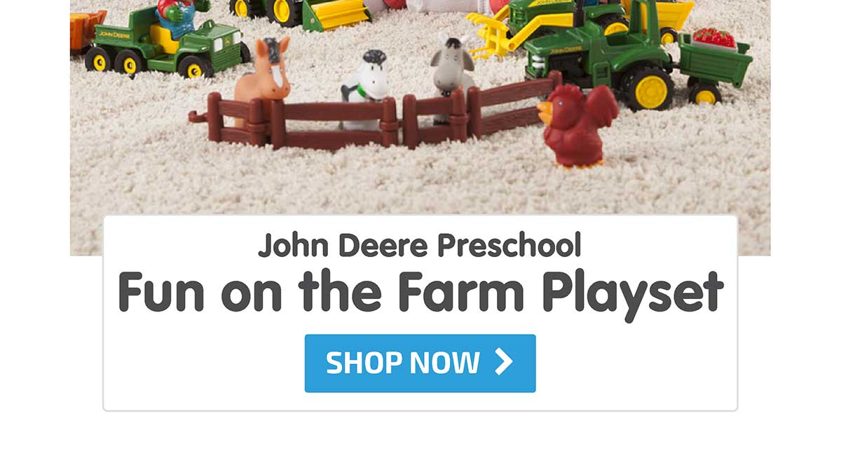 John Deere Preschool Fun on the Farm Playset - Shop Now