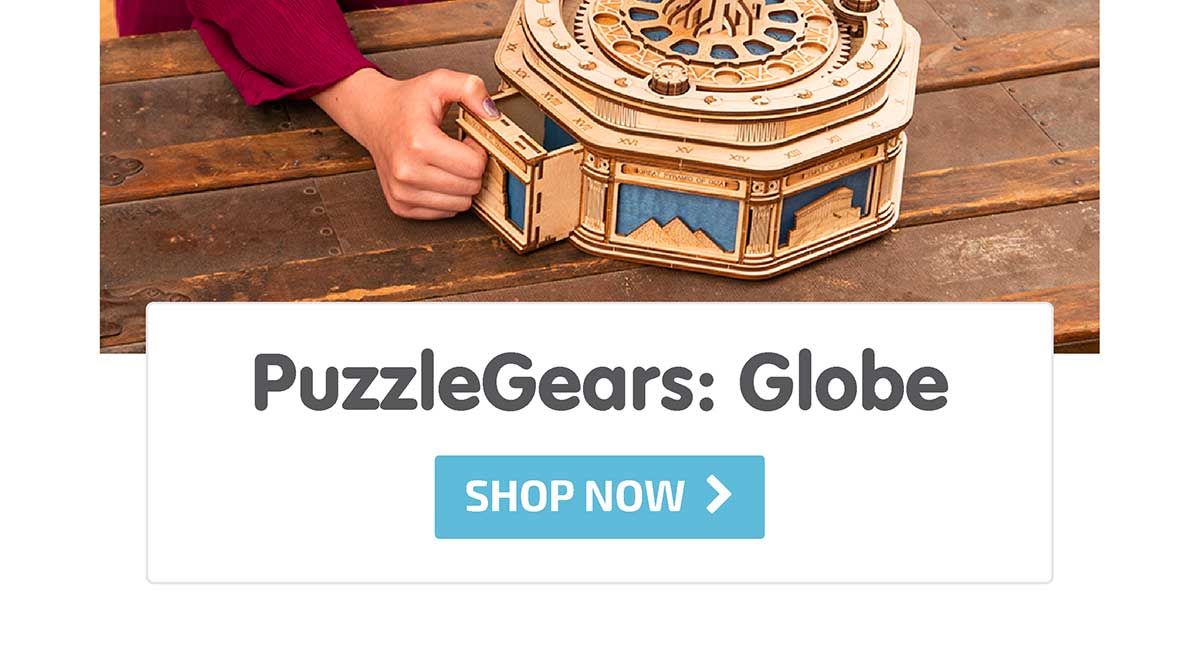 PuzzleGears: Globe - Shop Now