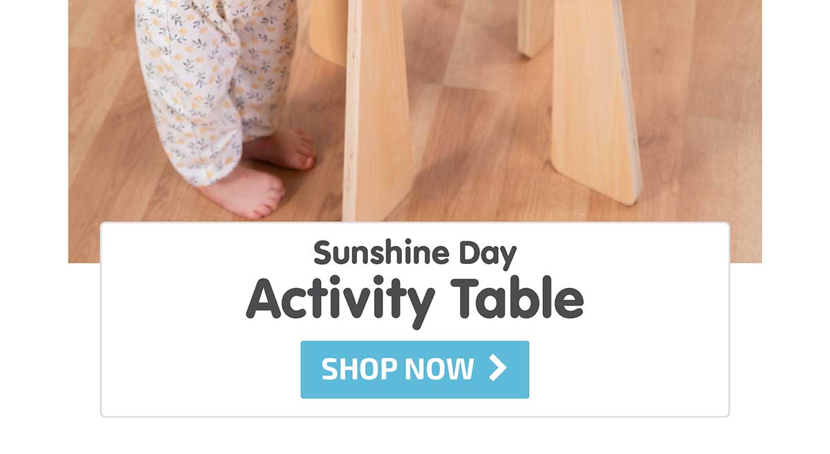 Sunshine Day Activity Table - Shop Now