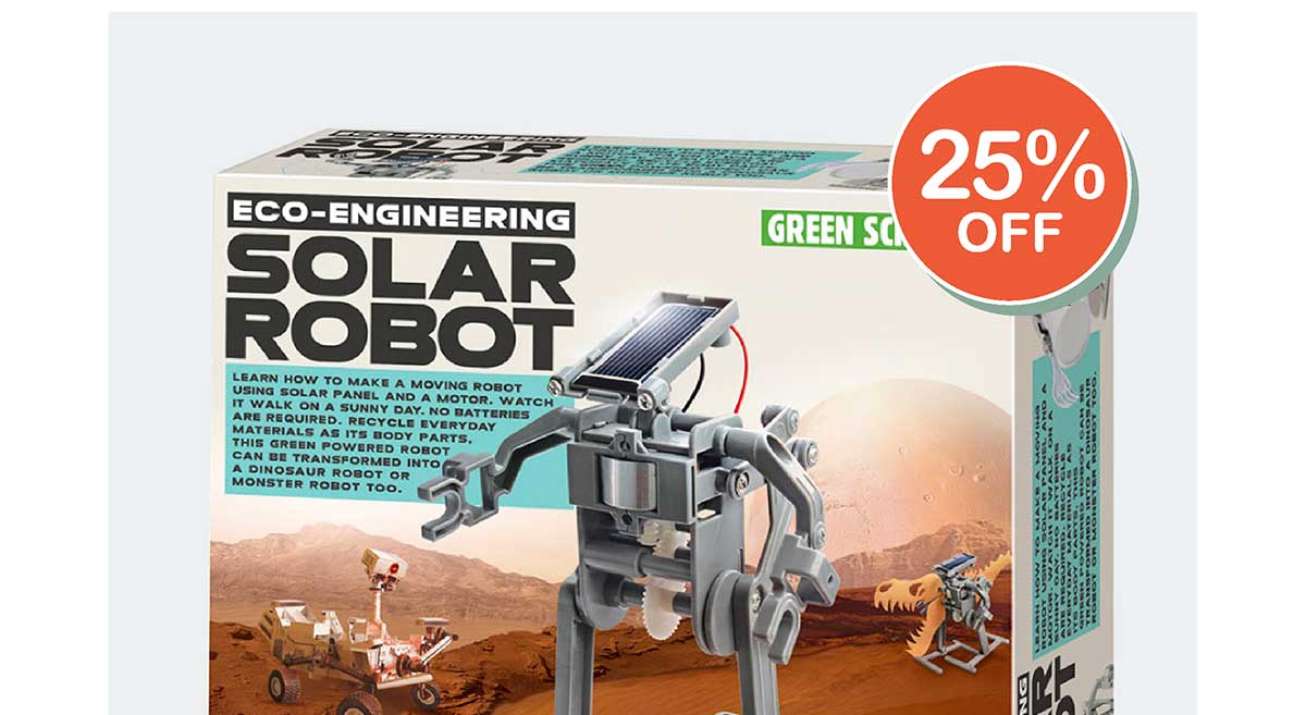 4M Solar Robot