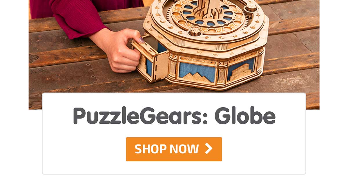 PuzzleGears: Globe - Shop Now