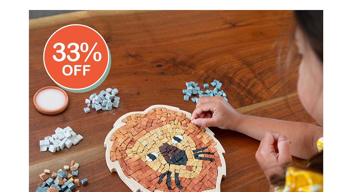 Make A Real Mosaic - Lion