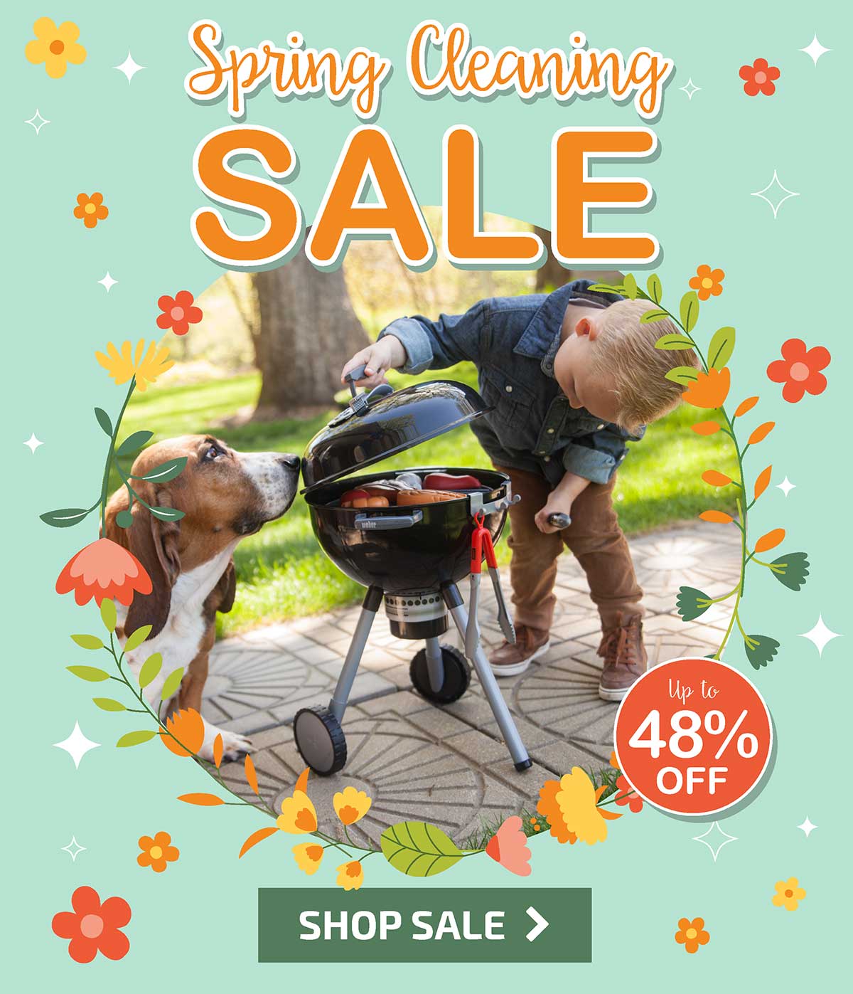 Last Chance! Spring Sale! 10% Off Your Entire Purchase! Use Code: CD-8456
