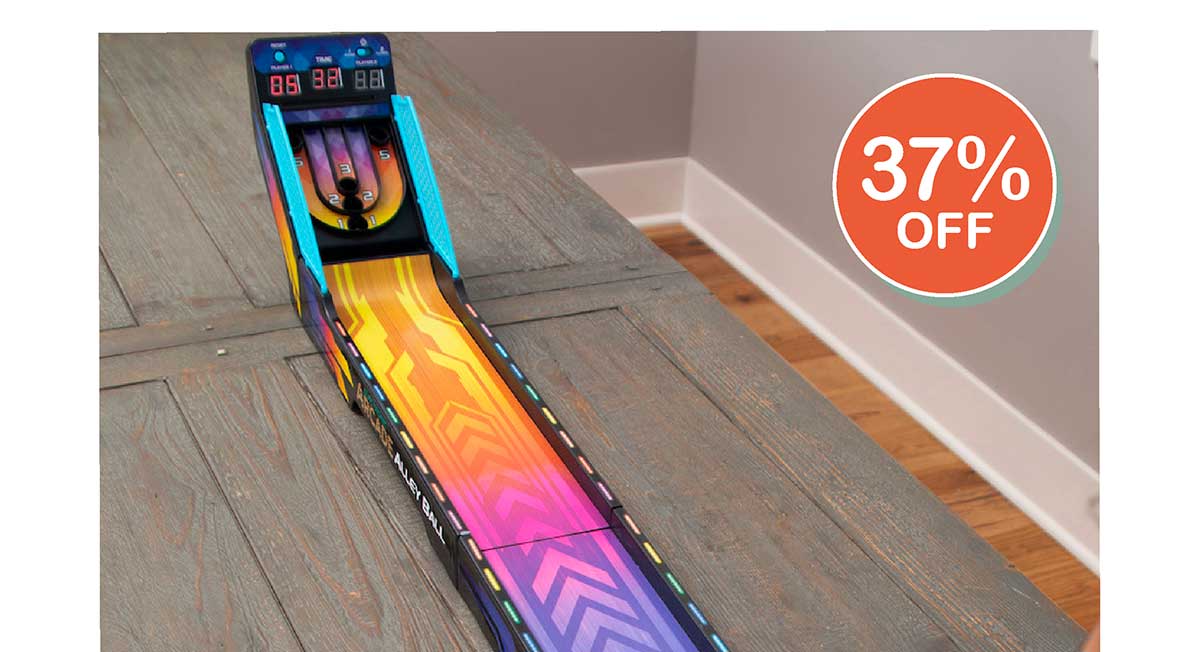 Electronic Arcade Alley Ball - Neon