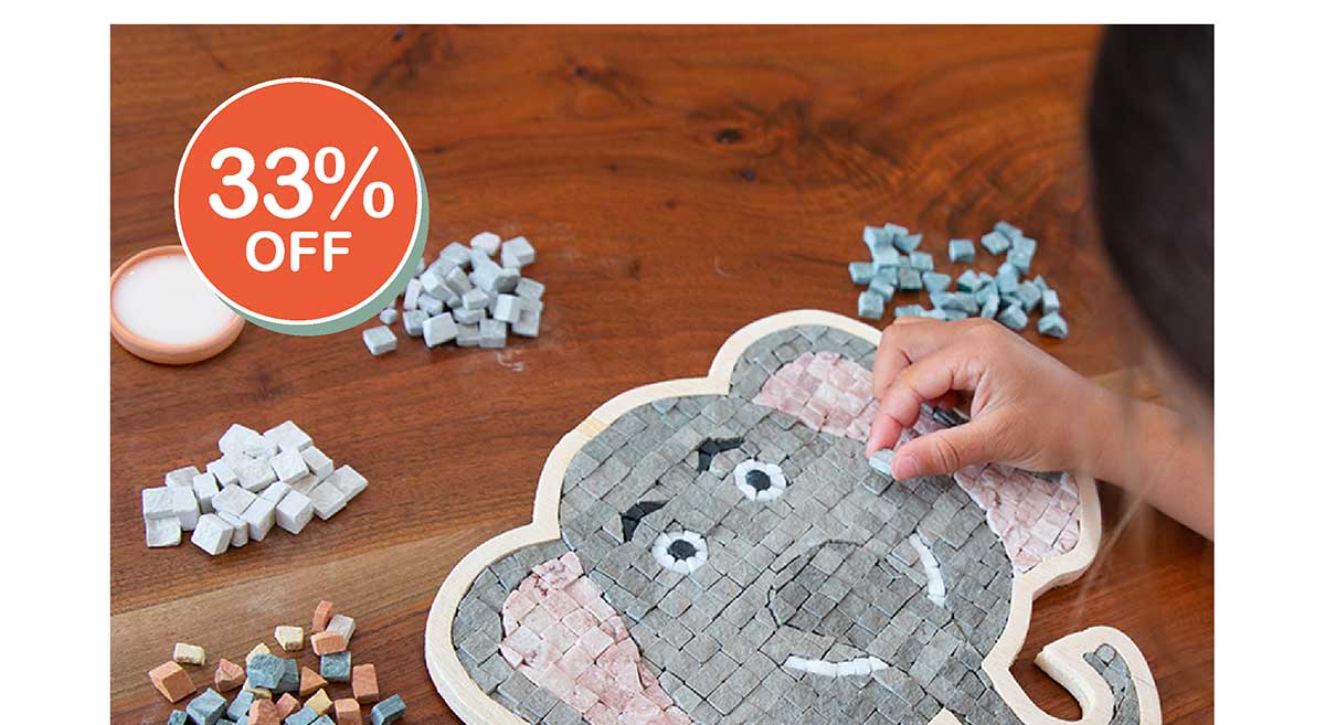 Make A Real Mosaic - Elephant