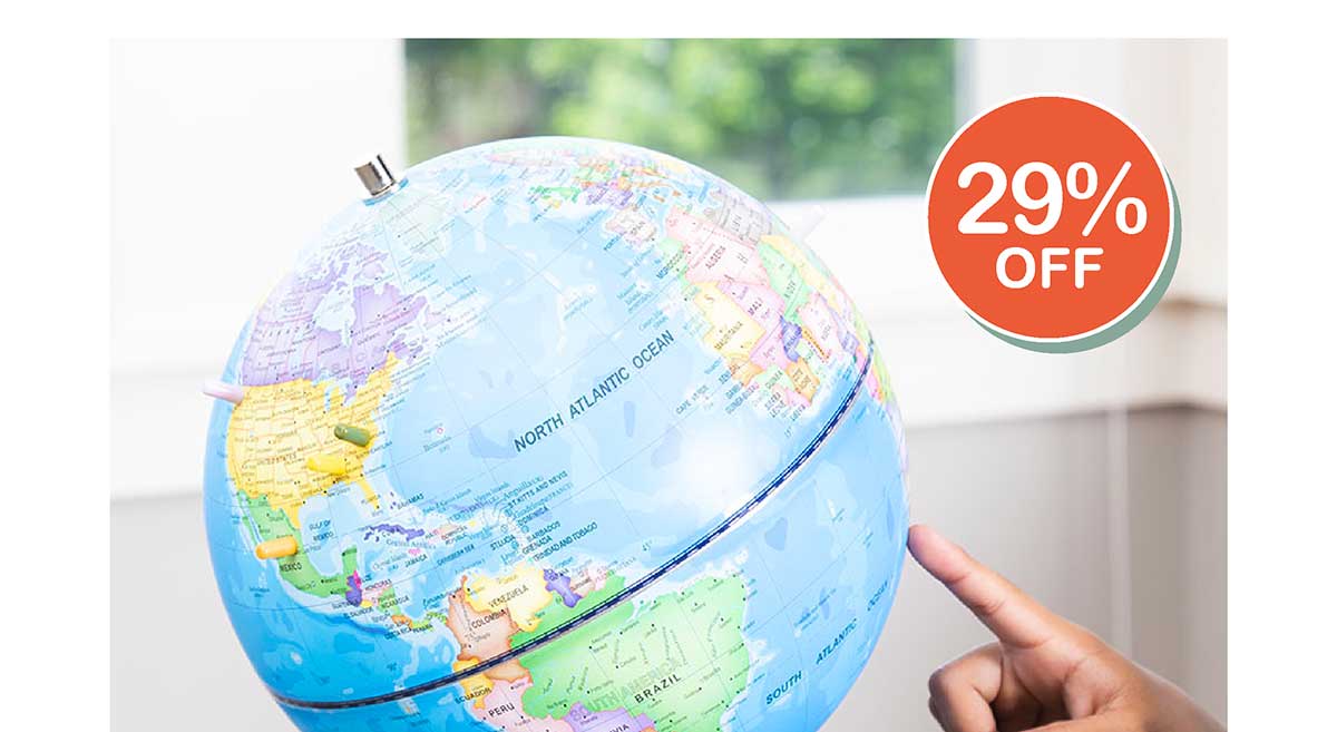 Passport to Adventure Magnetic Globe