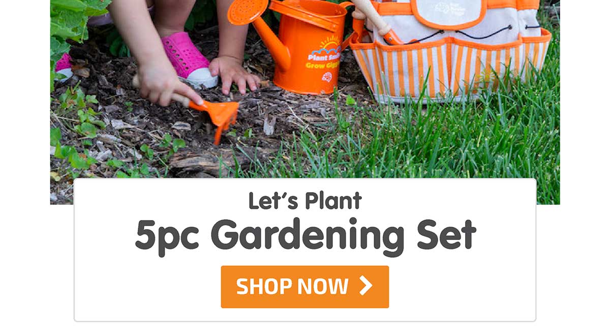 Let's Plant 5 pc. Gardening Set - Shop Now
