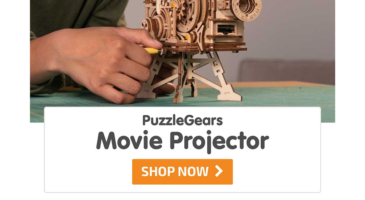 PuzzleGears: Movie Projector - Shop Now