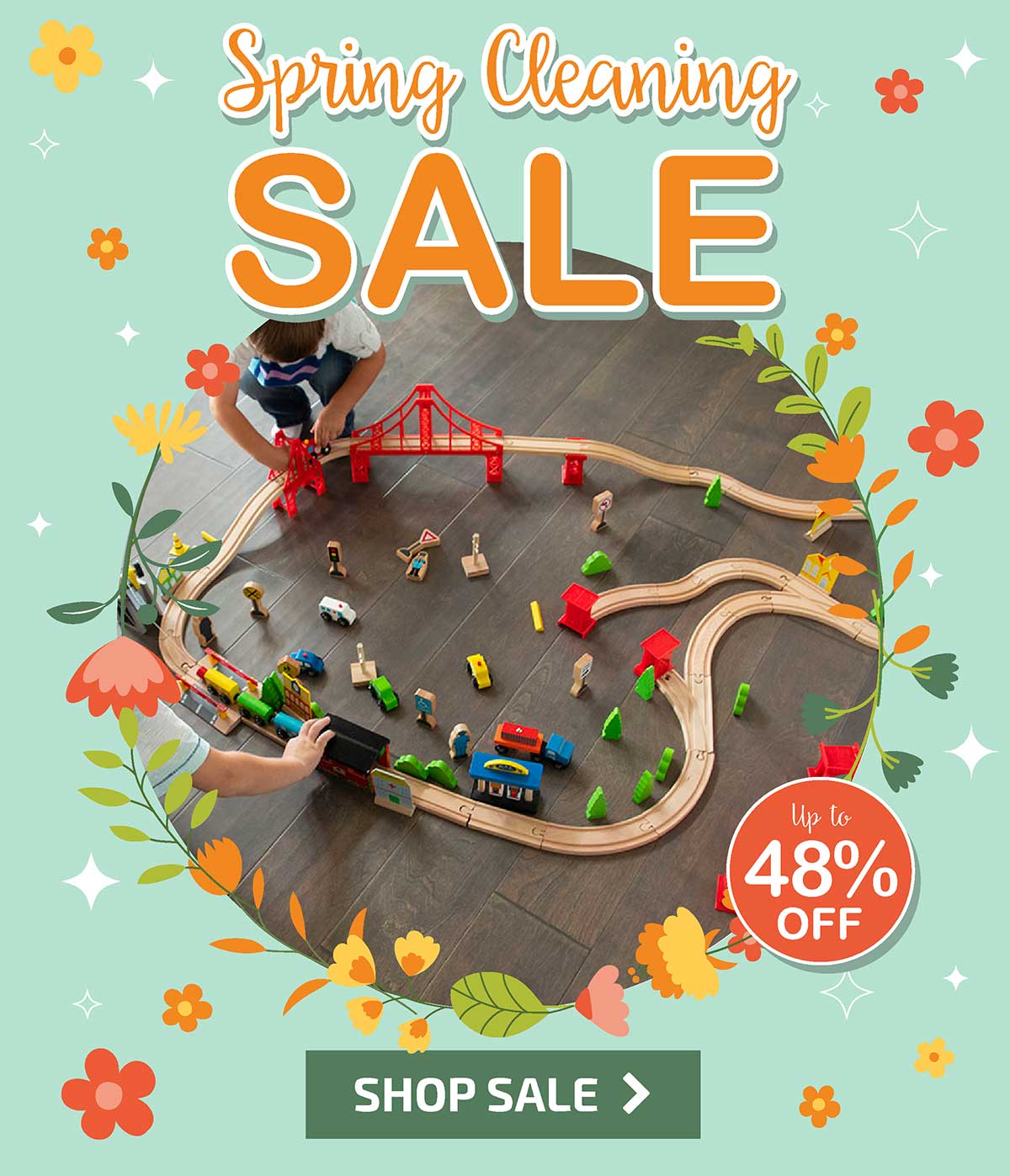 Spring Cleaning Sale! Up to 48% Off!