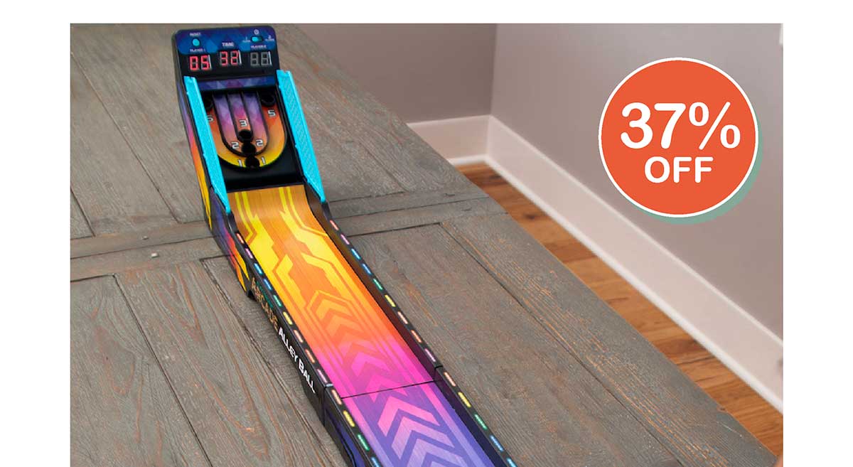 Electronic Arcade Alley Ball - Neon