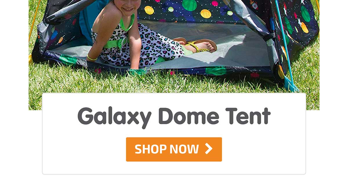 Galaxy Dome Tent with Glow in the Dark Stars - Shop Now