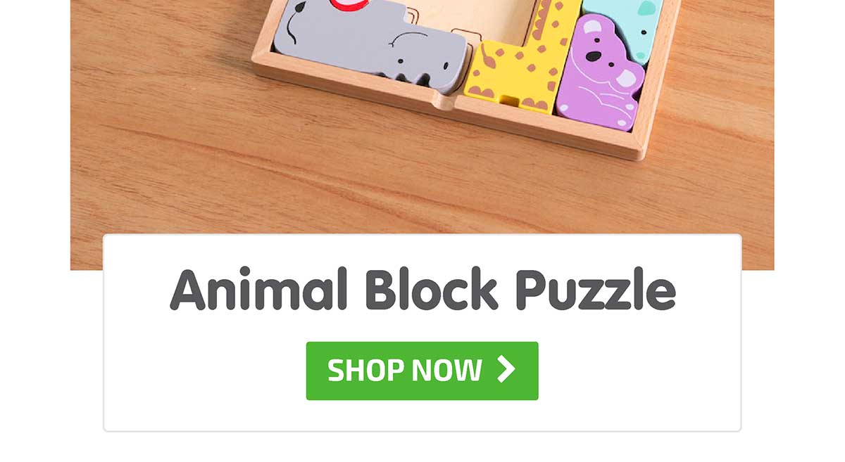 Animal Block Puzzle - Shop Now