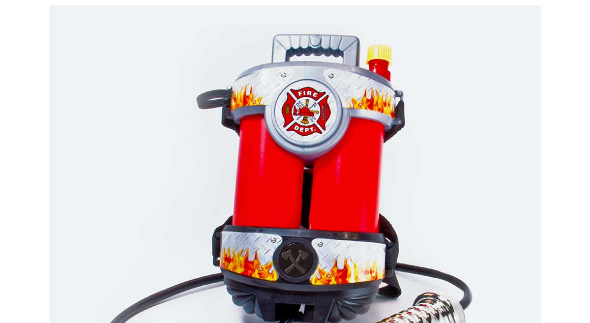 Fire Power Super Soaking Fire Hose with Backpack