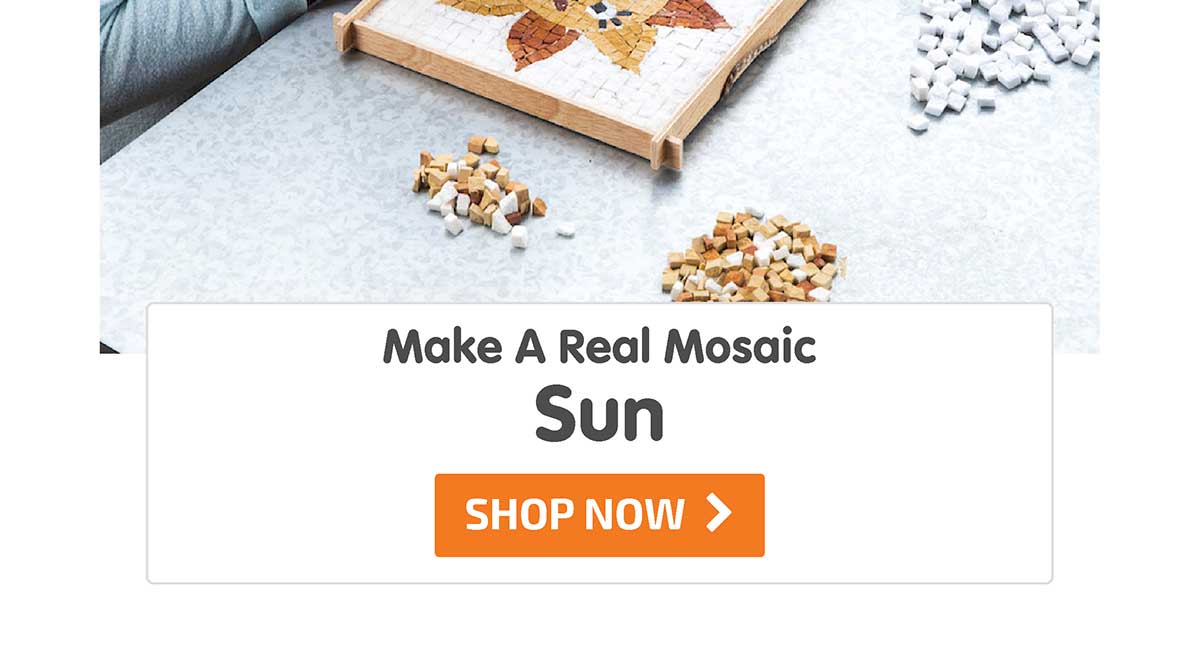 Make A Real Mosaic - Sun - Shop Now