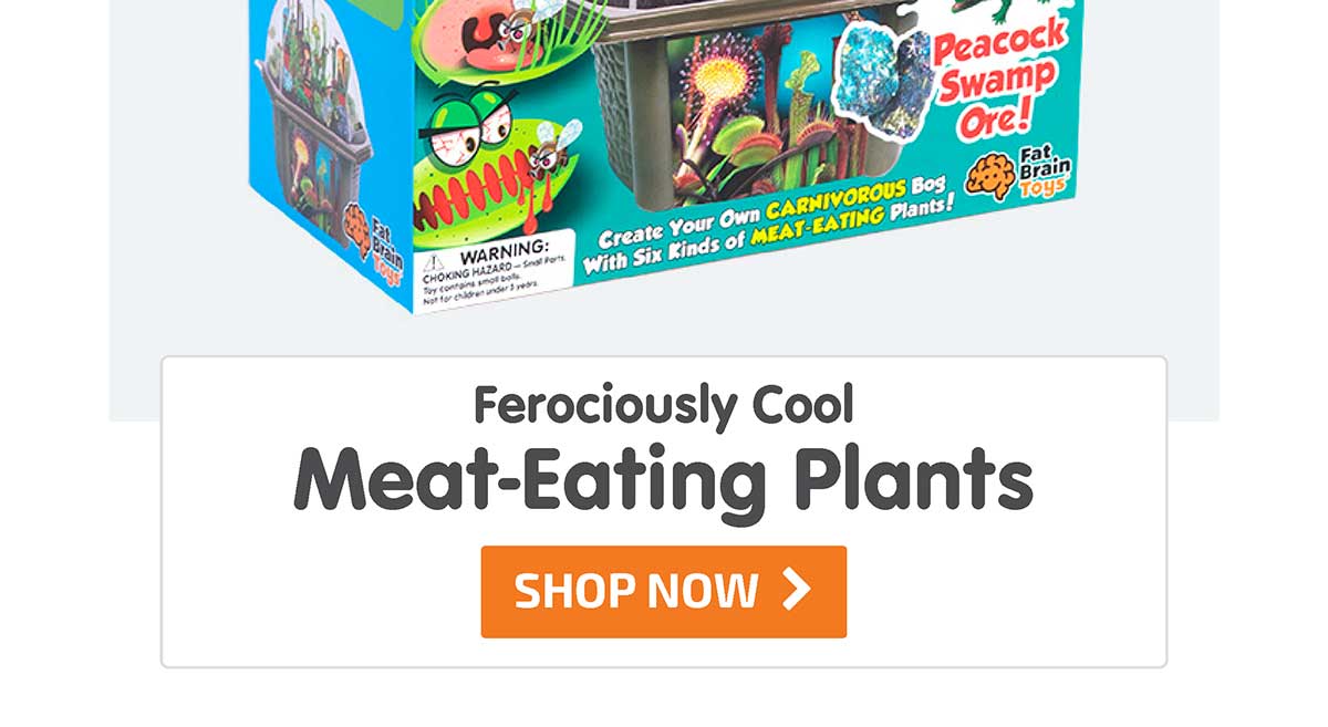 Ferociously Cool Meat-Eating Plants - Shop Now