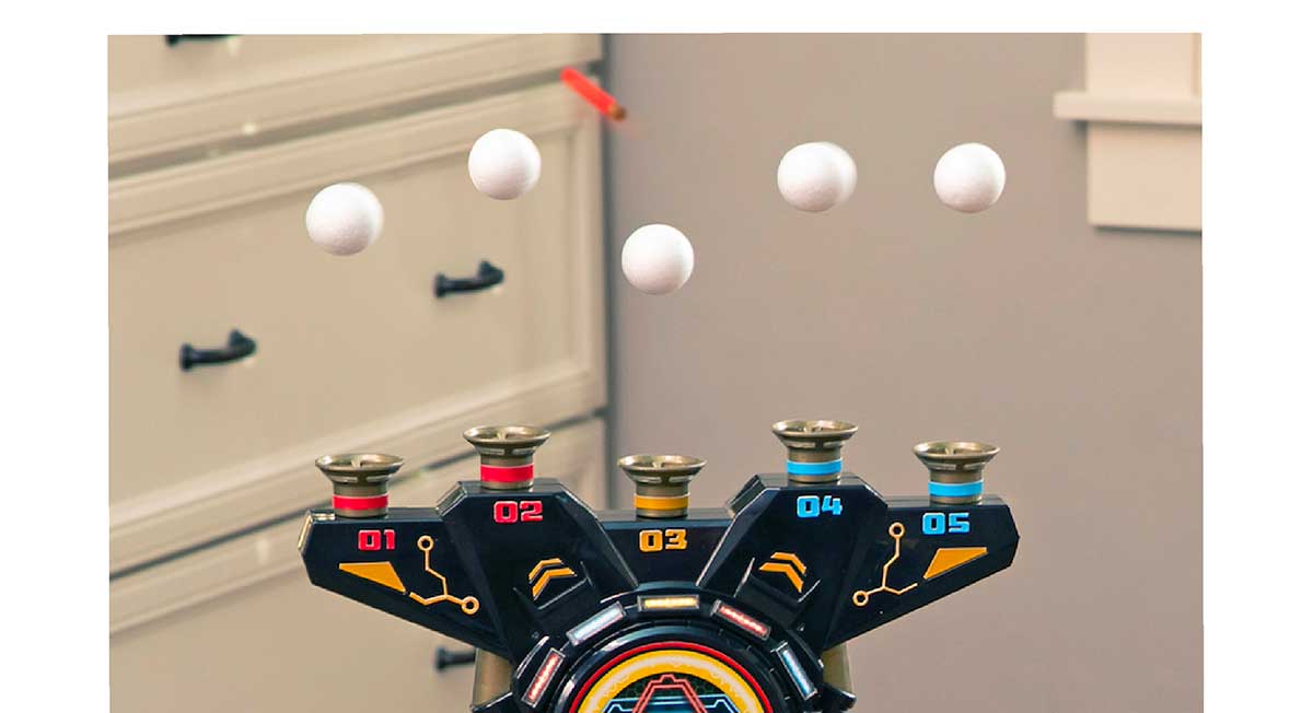 2 Player Electronic Arcade Hover Shot