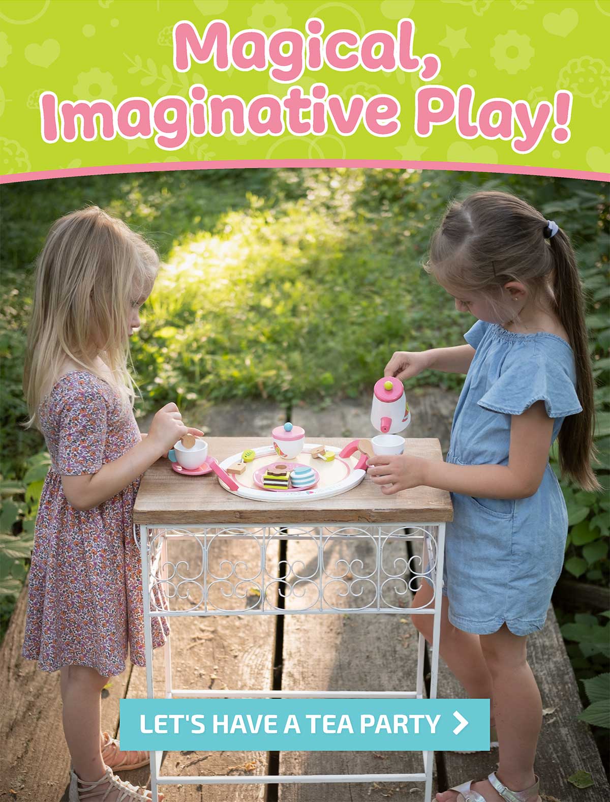 Magical, Imaginative Play! - Let's Have a Tea Party - Shop Now