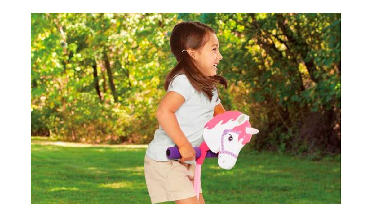 Kidoozie Hop & Squeak Unicorn Pogo Jumper