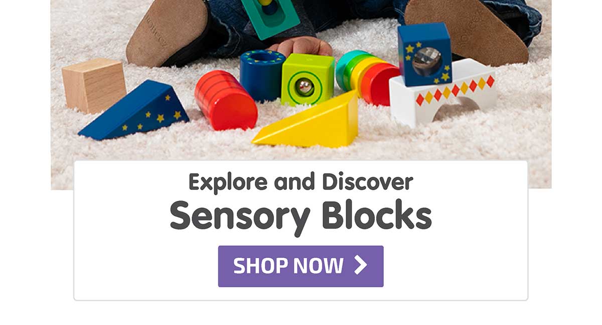 Explore and Discover Sensory Blocks - Shop Now
