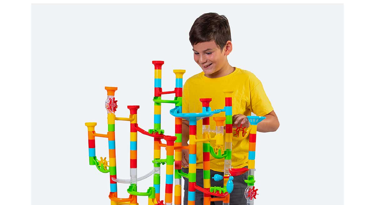 200pc Mega Marble Run Marathon