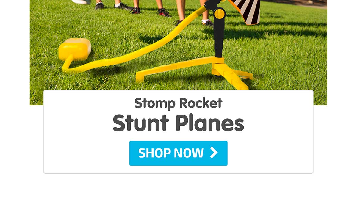 Stomp Rocket Stunt Planes - Shop Now