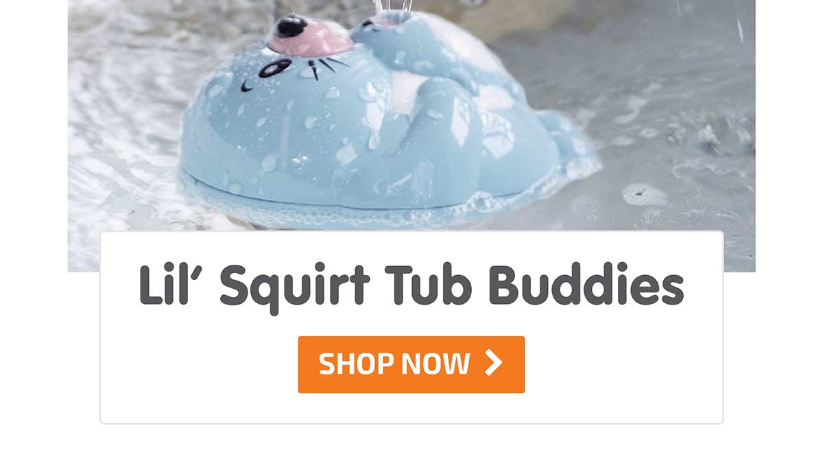 Lil' Squirt Tub Buddies - Shop Now