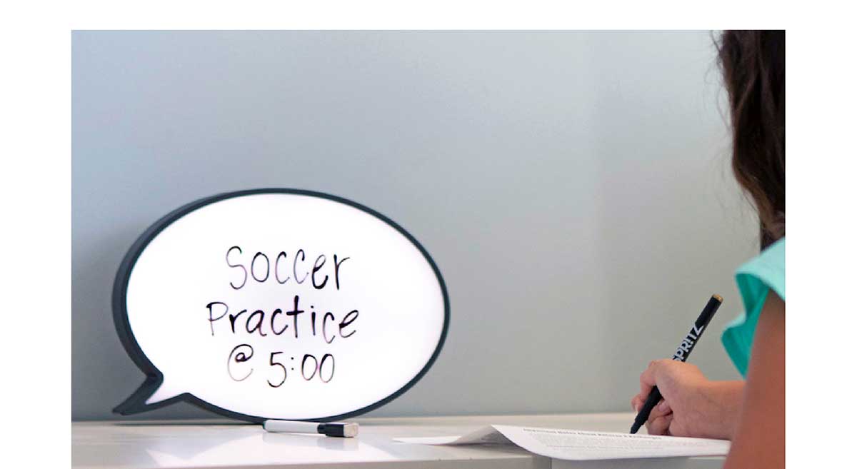 Write It & Light It! Speech Bubble