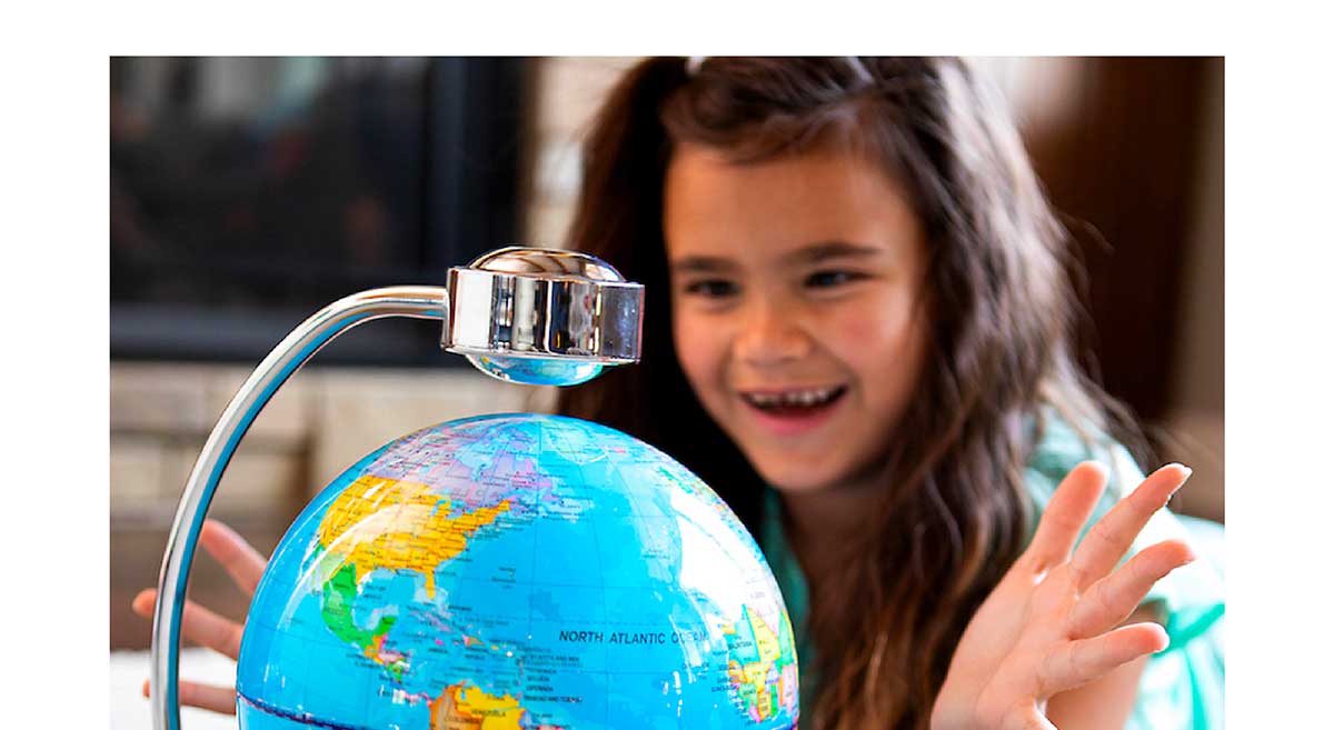 Levitating Illuminated Globe