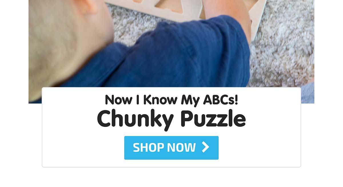 Now I Know My ABCs! Chunky Puzzle - Shop Now