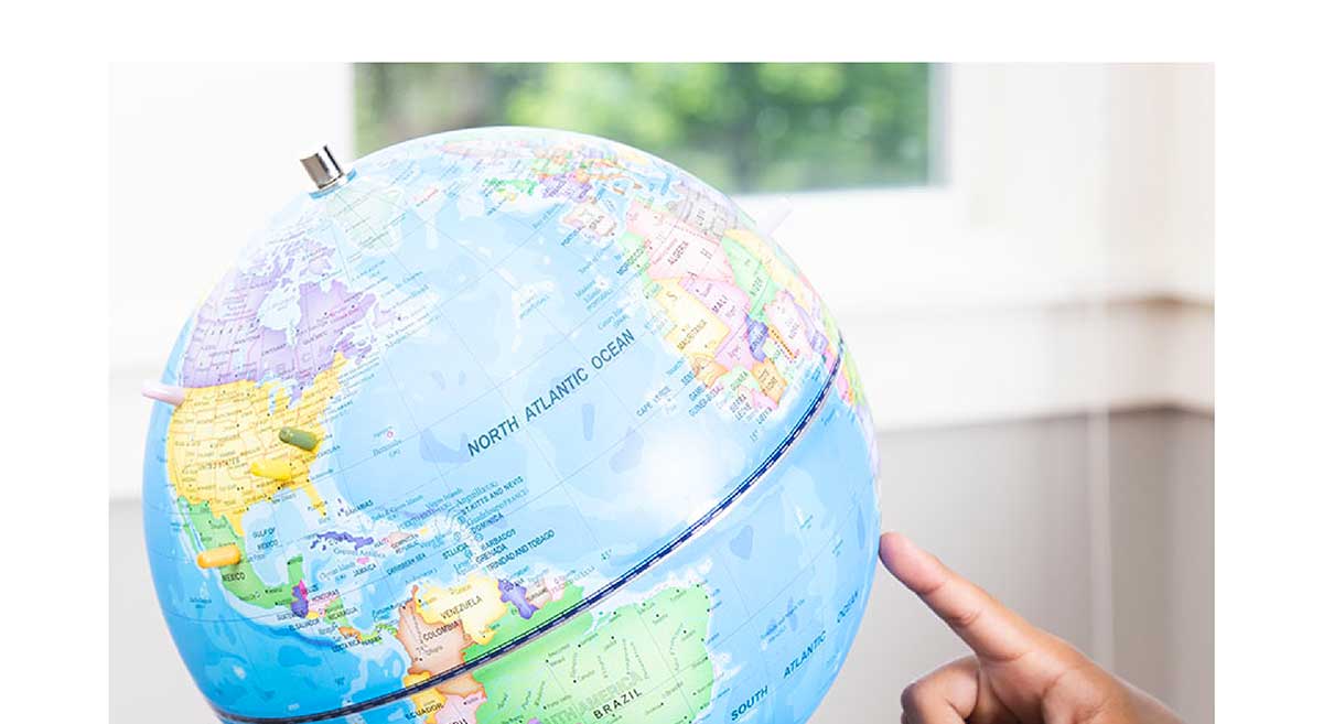 Passport to Adventure Magnetic Globe