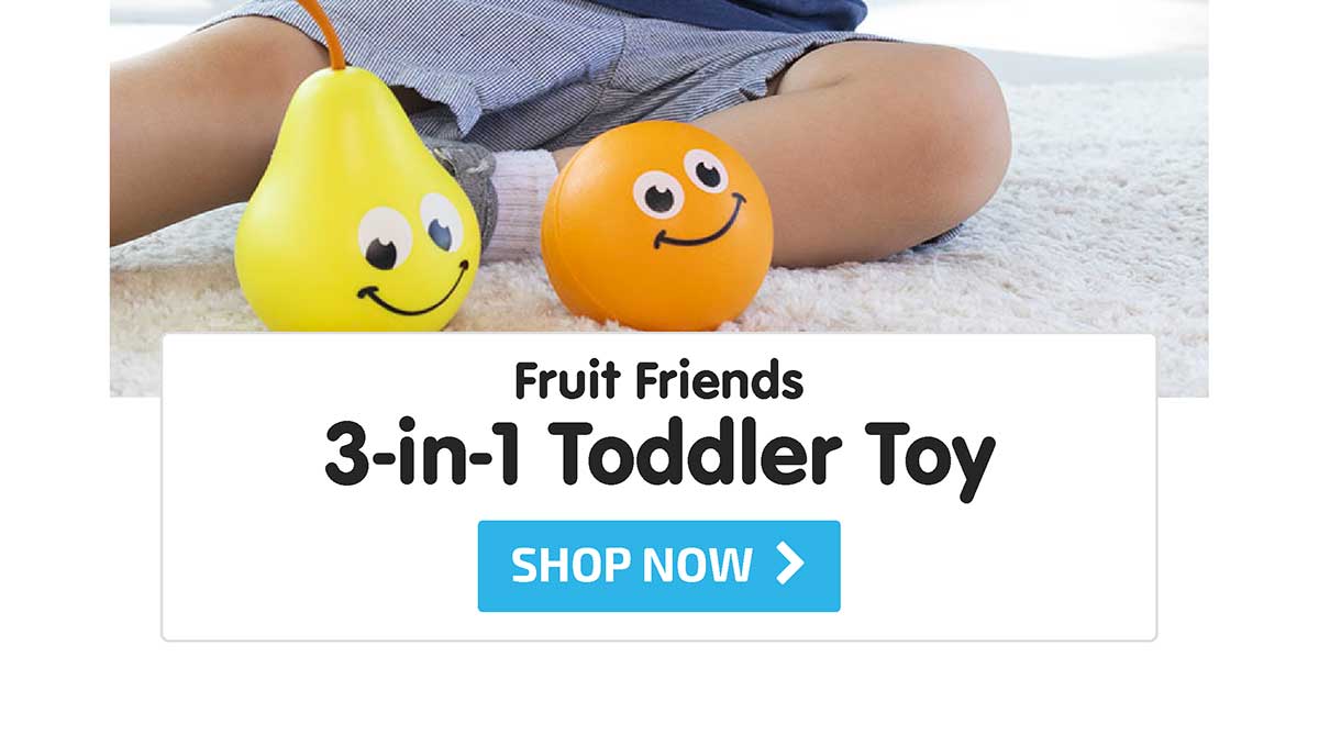 Fruit Friends 3-in--1 Toddler Toy - Shop Now
