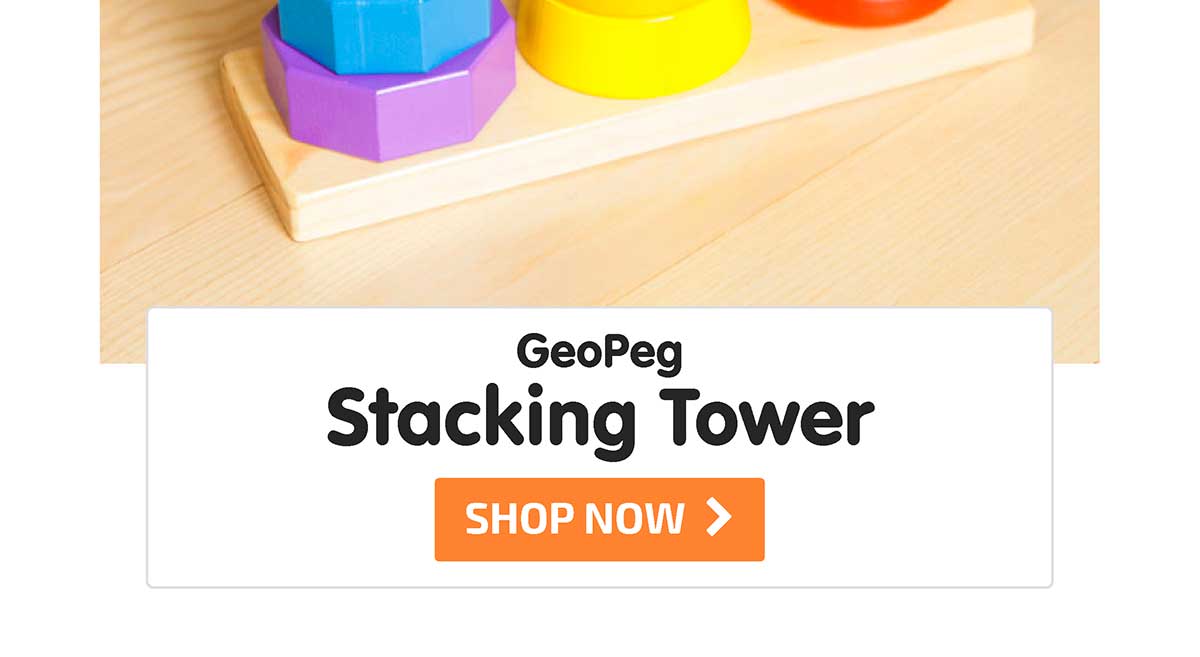 GeoPeg Stacking Tower - Shop Now