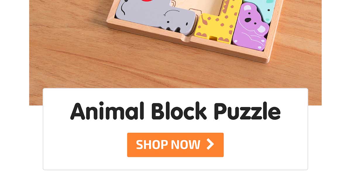 Animal Block Puzzle - Shop Now