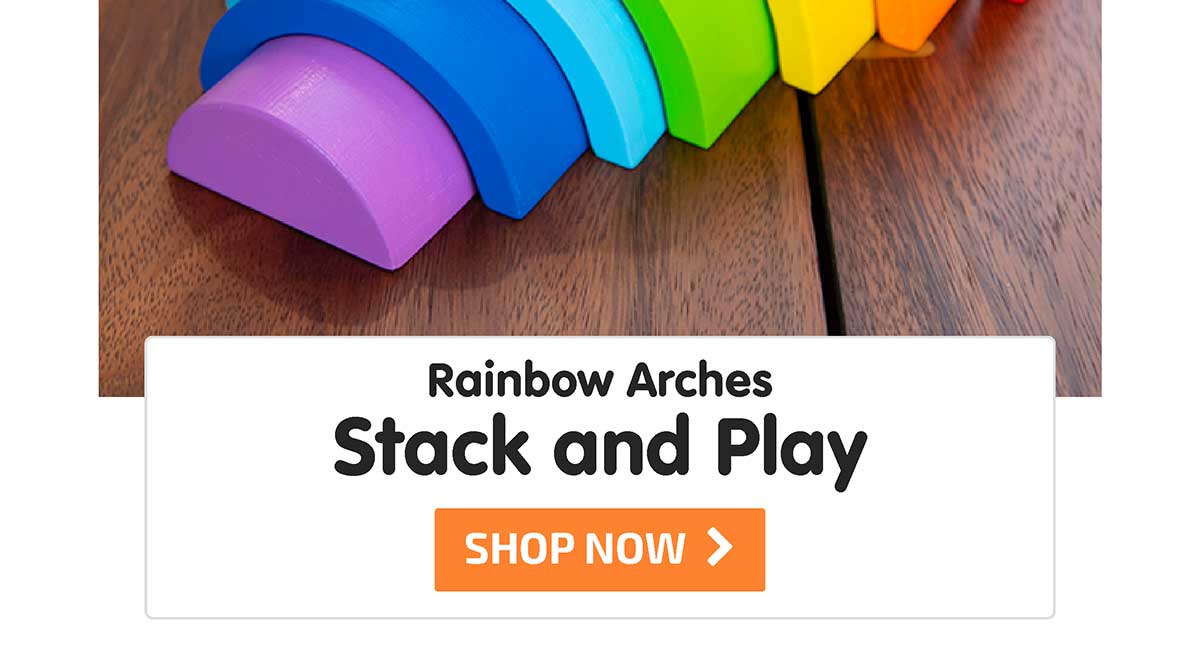 Rainbow Arches Stack and Play - Shop Now