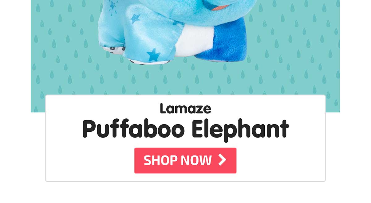 Lamaze Puffaboo Elephant - Shop Now