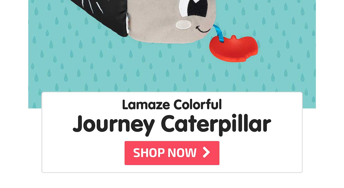 Lamaze Colorful Journey Caterpillar - Shop Now
