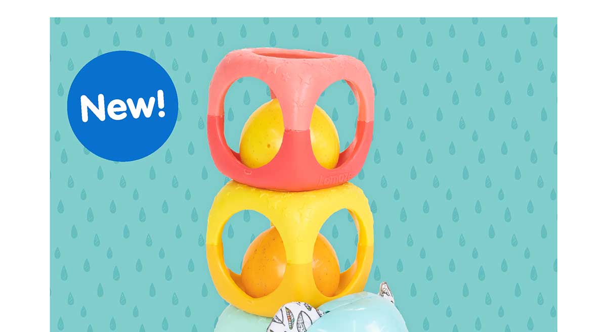 Lamaze Stack Rattle & Roll Blocks