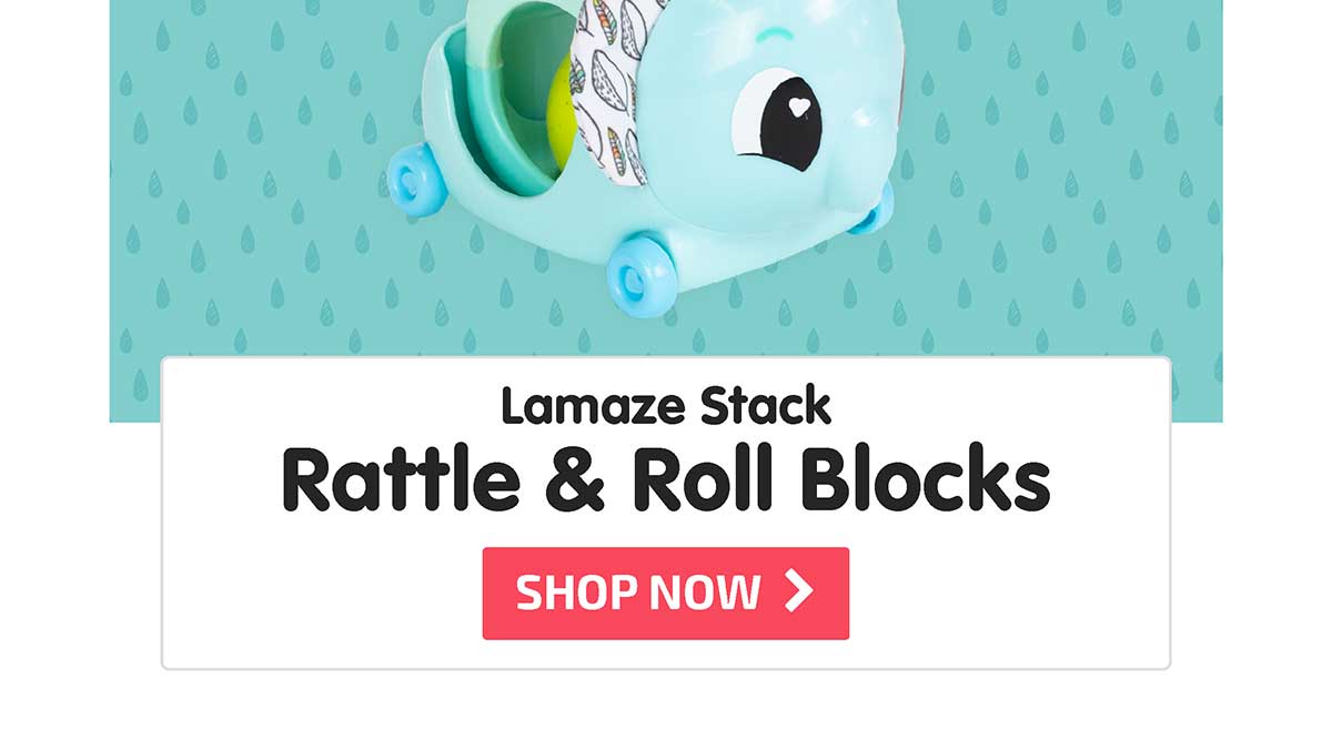 Lamaze Stack Rattle & Roll Blocks - Shop Now