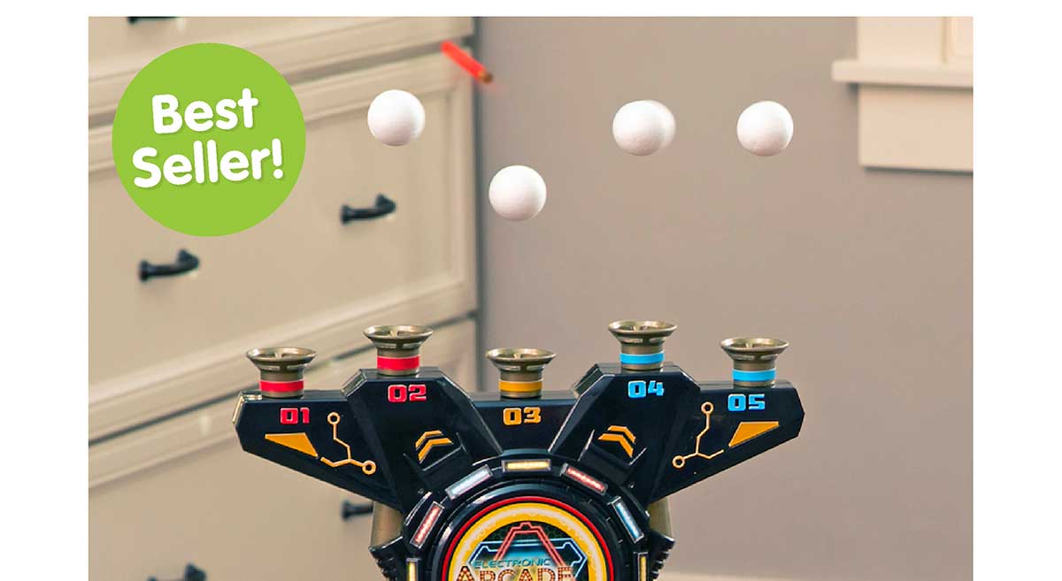 2 Player Electronic Arcade Hover Shot