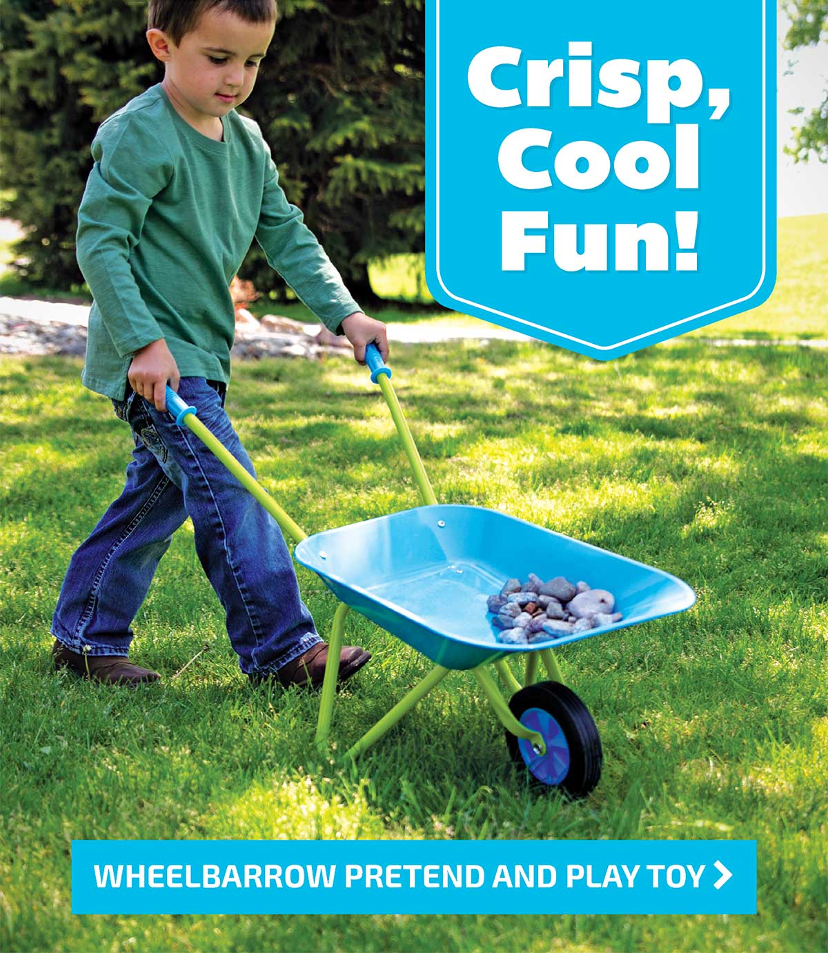 Wheelbarrow Pretend and Play Toy - Shop Now