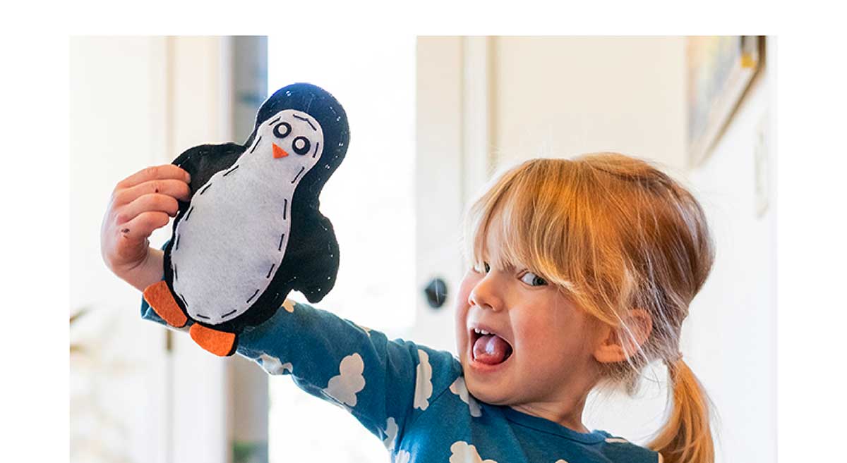 Surprise Ride - Sew a Stuffed Penguin Activity Kit