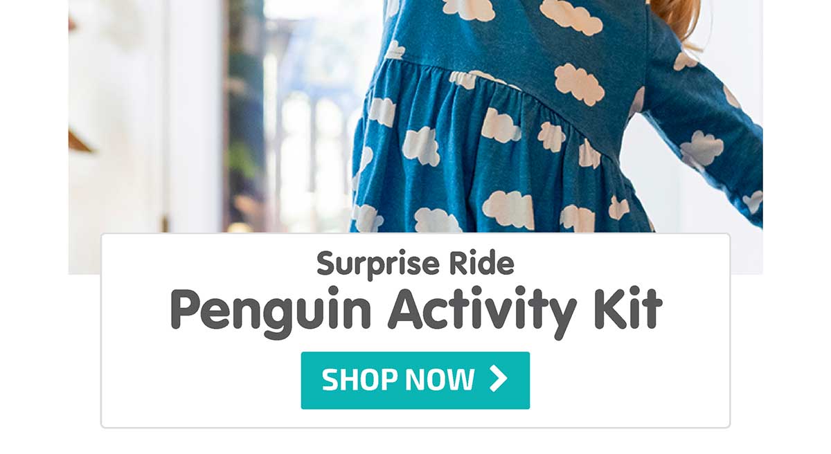 Surprise Ride - Sew a Stuffed Penguin Activity Kit - Shop Now