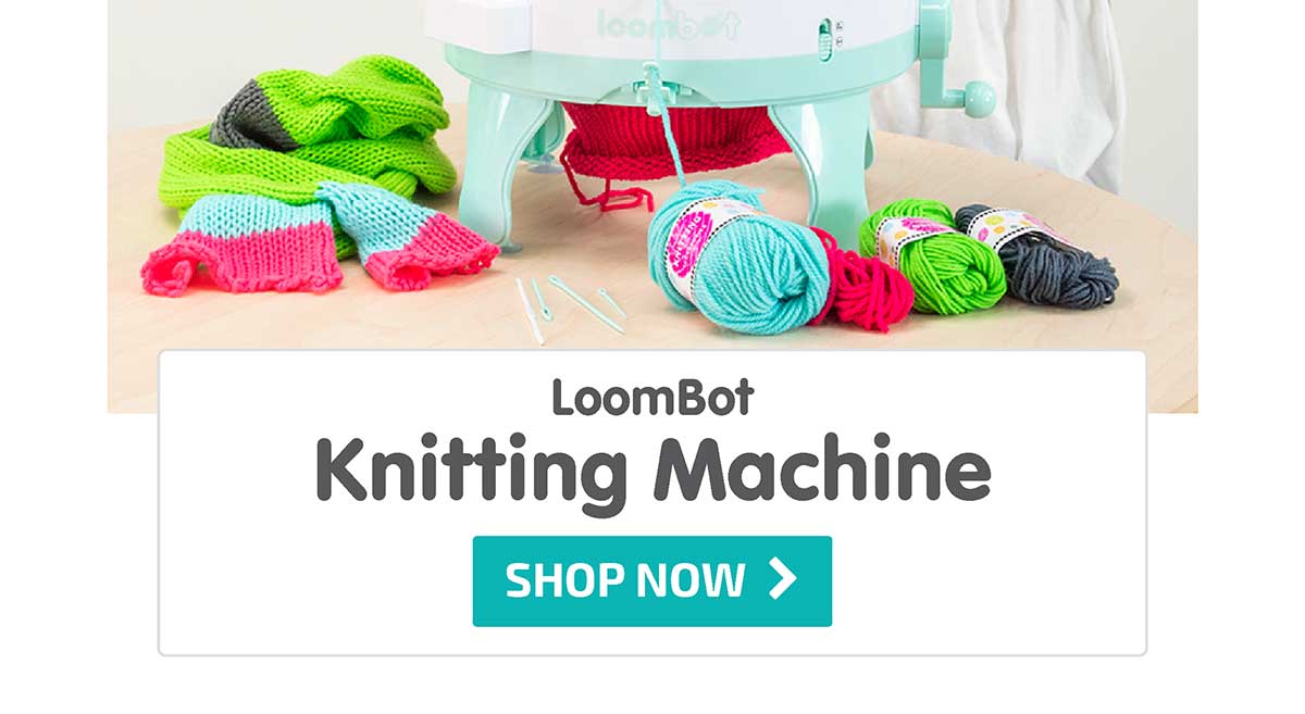 LoomBot - Knitting Machine with Counter - Shop Now