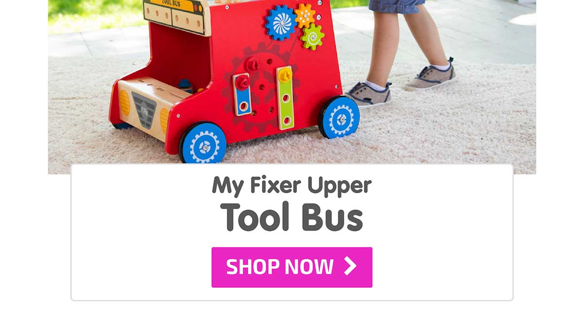 My Fixer Upper Tool Bus - Shop Now