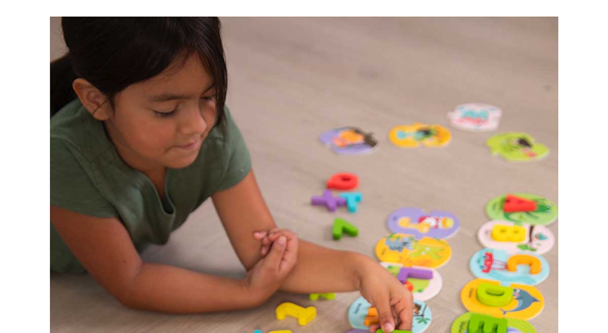 Match & Learn Letters & Numbers