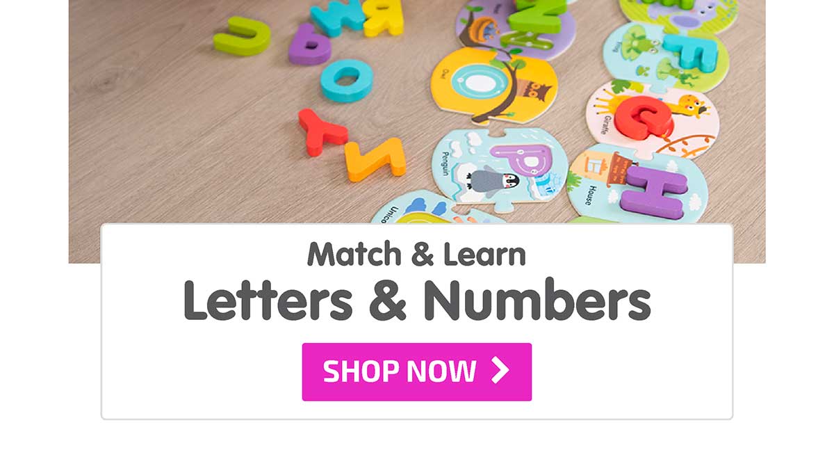 Match & Learn Letters & Numbers - Shop Now