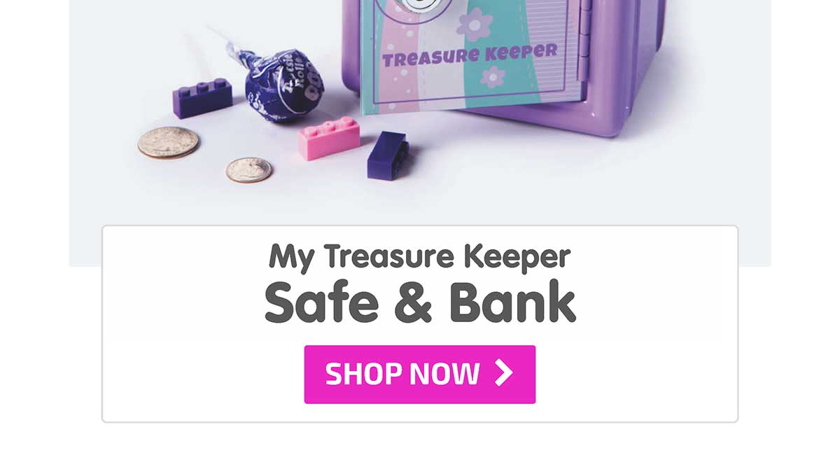 My Treasure Keeper Safe & Bank - Shop Now