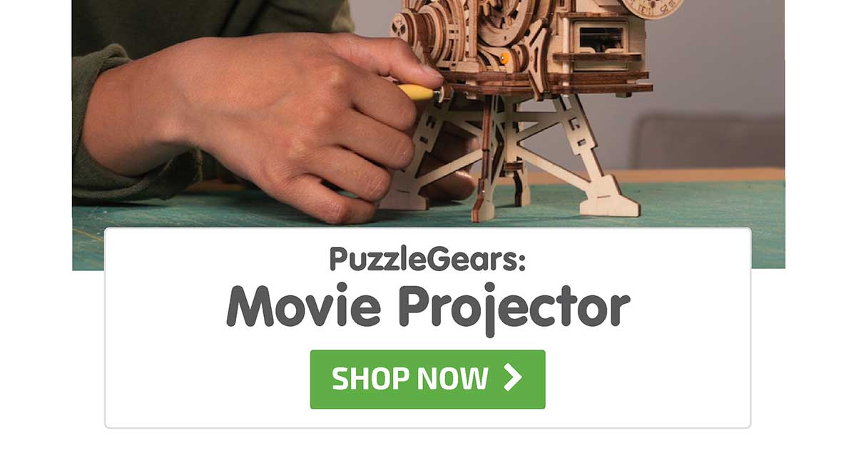 PuzzleGears: Movie Projector - Shop Now